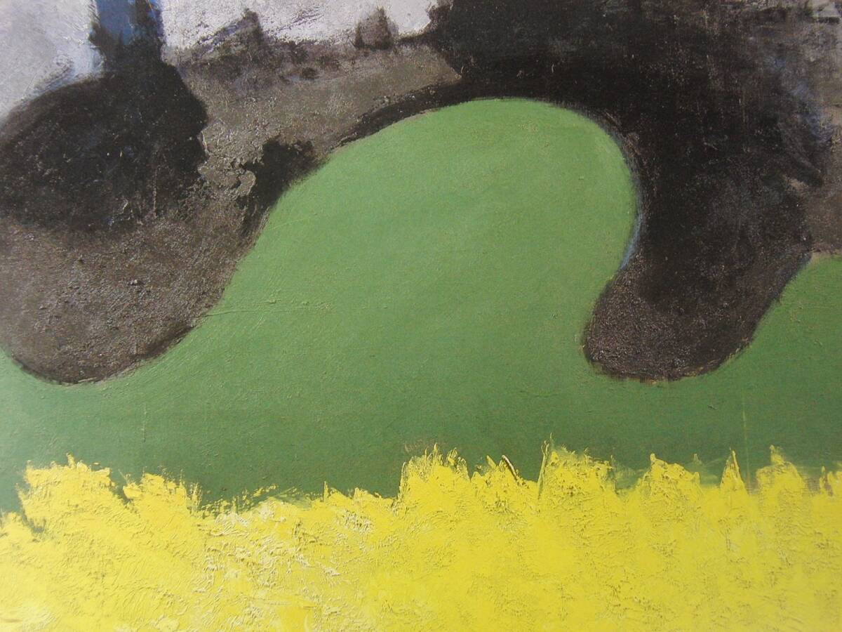 三岸節子、「ブルゴーニュの野」、希少大判画集・額装画、日本製・新品額縁にて額装致します、状態良好、送料無料拍卖