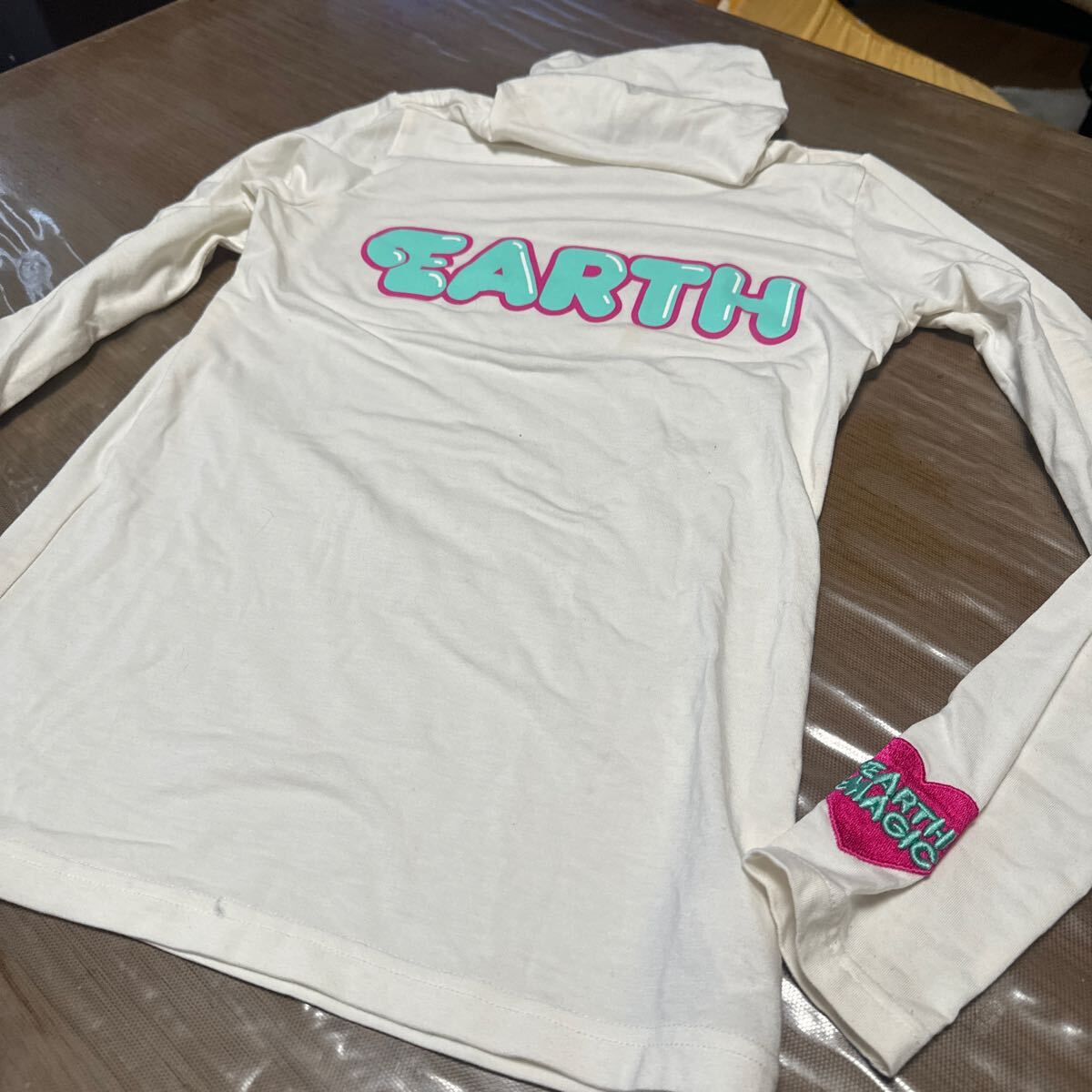 アースマジック ハイネックヒートテック素材 160長袖拍卖