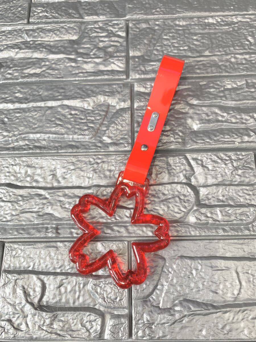 つり革 サクラ 桜 SAKURA クリスタル バブル レッド 昭和 レトロ 鉄道 JDM 街道レーサー 旧車 バス アシストグリップ シフトノブ 祭拍卖