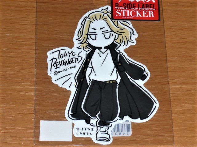 ◆東京リベンジャーズ ステッカー◆佐野万次郎 デフォルメ◆B SIDE LABEL◆拍卖