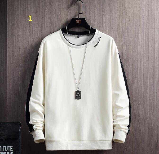 HSM659★新作春Tシャツ メンズ 長袖 ロンT フェイクレイヤード ロングTシャツ トレーナー ファッション カジュアル M~4XL拍卖