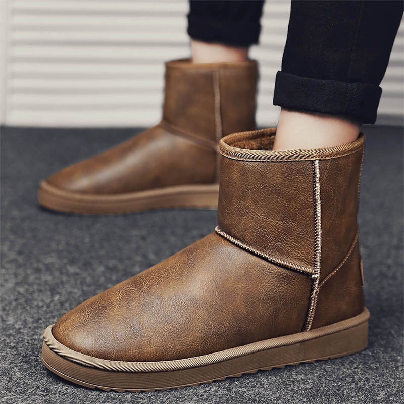 LRM495 新作 お色選択可 ショートブーツ ブーツ メンズ ムートンブーツ 靴 シューズ フェイクムートン 暖か ブーツ キャメル拍卖