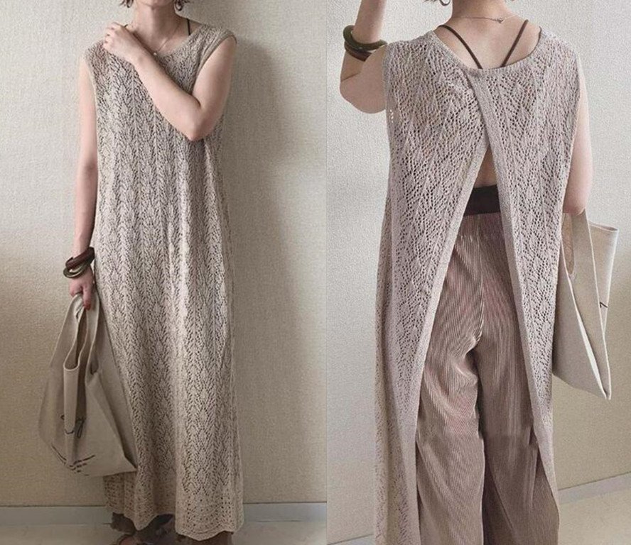 LHH304★後ろ姿が女性らしい ロングワンピース 夏 袖なし レディース 薄手 ゆったり ストライプ柄 ワンピース 着心地の良い 体型カバー拍卖