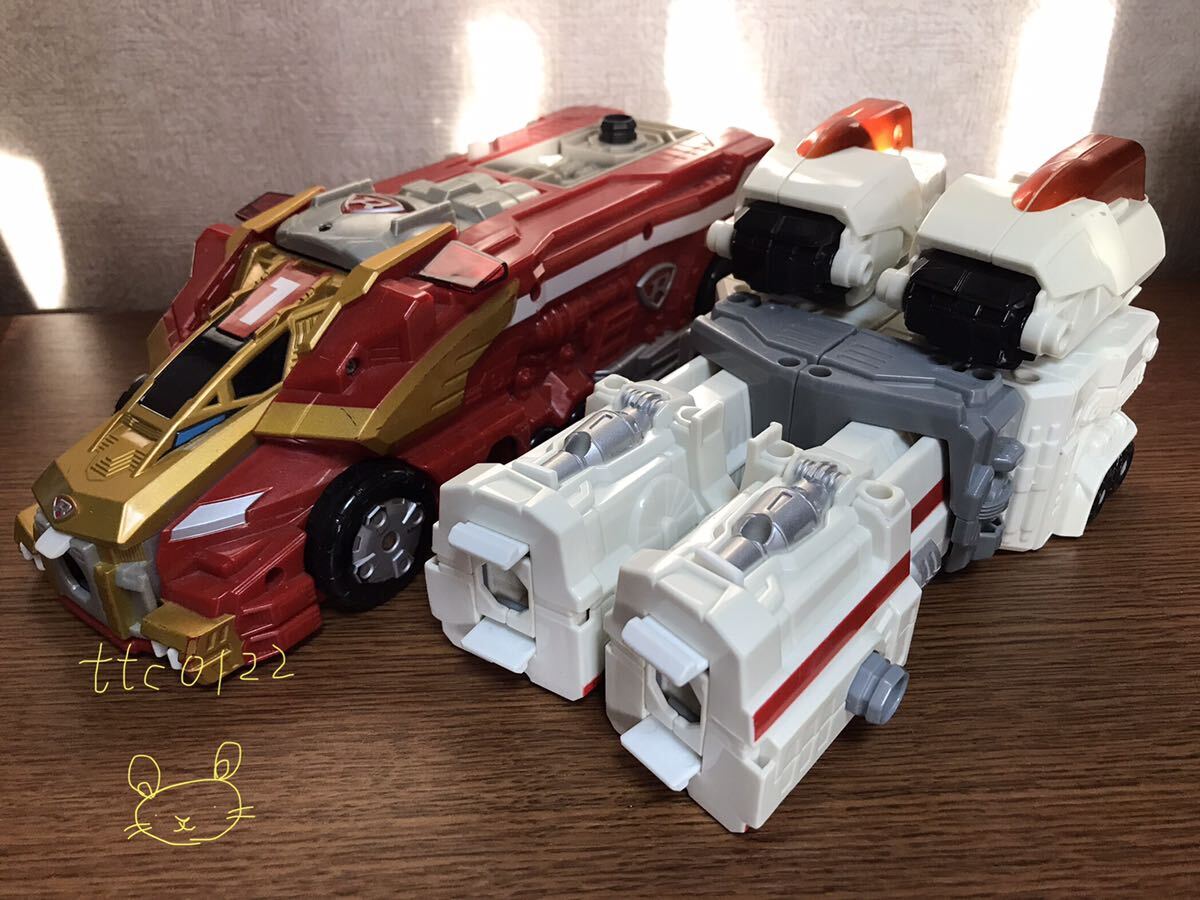 ジャンク品 トミカヒーロー レスキューファイアー 【DXファイアードラゴン,DXエクスドラゴン 2種セット 欠品多数有】拍卖