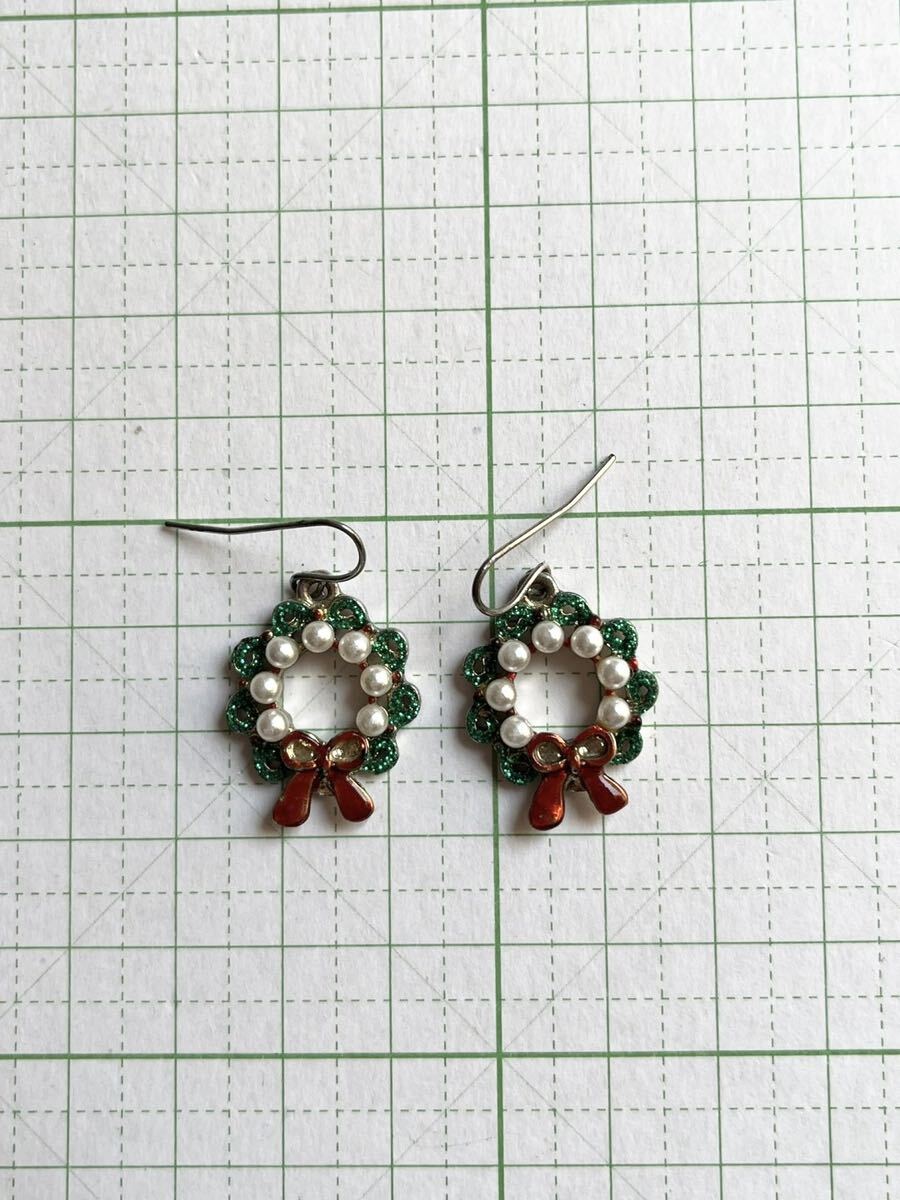 K ★レア★ 美品 海外製 刻印なし ピアス &855 送料185円〜 アンティーク ビンテージ拍卖