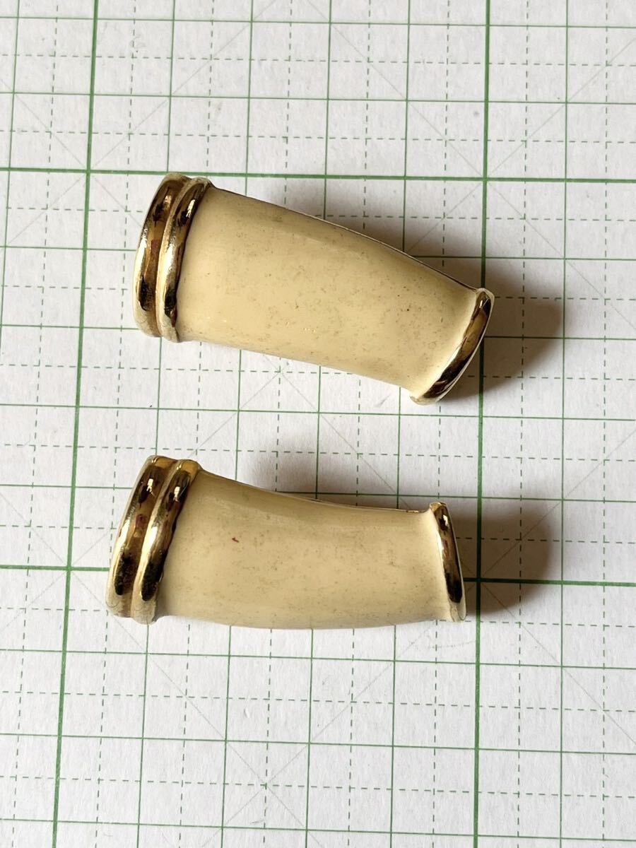 K ★レア★ 海外製 刻印なし イヤリング &874 汚れあり 送料185円〜 アンティーク ビンテージ拍卖