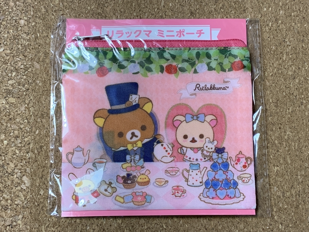 【リラックマ 109】ポーチ 小物入れ LAWSON ローソン Rilakkuma 非売品 2018年拍卖