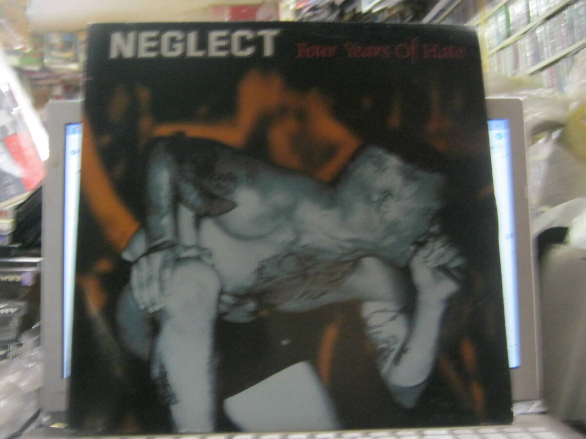 NEGLECT ネグレクト / FOUR YEARS OF HATE ドイツ盤 1500枚限定2LP Vice Grip Arkham 13 Cleanser Zombie Lake Tension Madball Great Lie 拍卖
