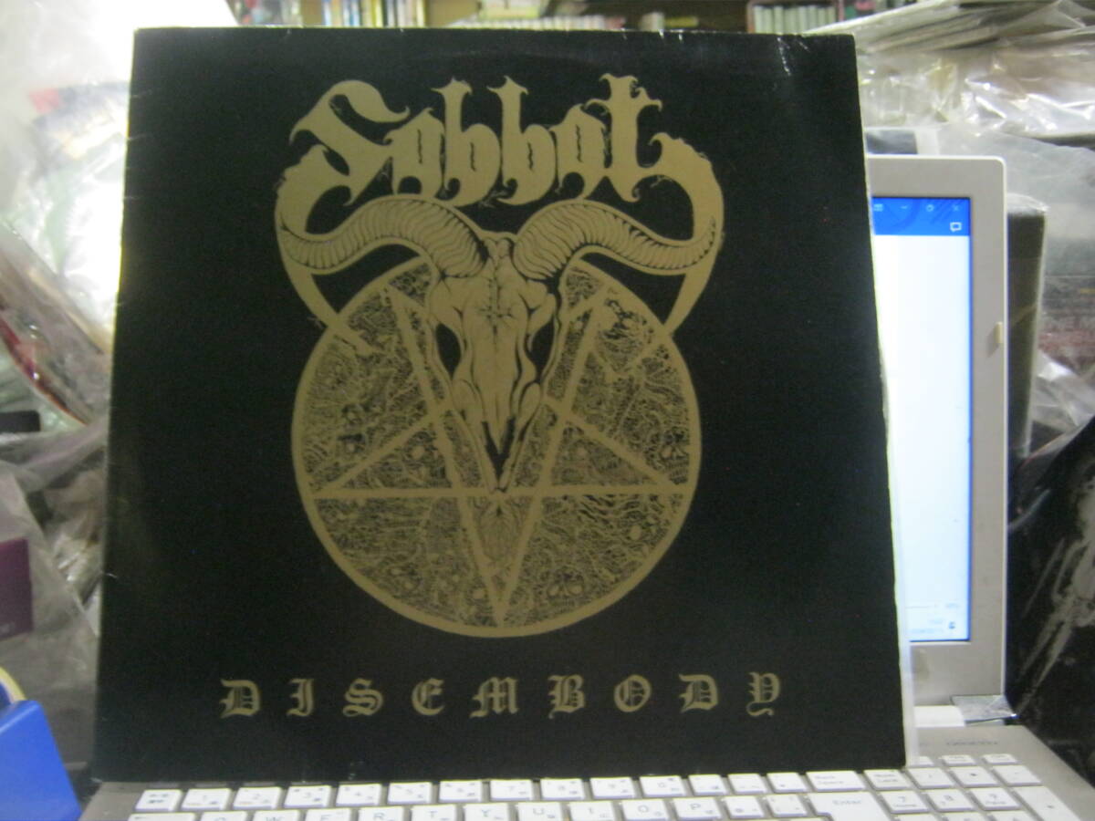 SABBAT サバト / DISEMBODY ドイツ盤666枚限定ナンバー入りLP Metalucifer Evil Blind Witch MSX2 Sacrifice Satanas Disarm 拍卖