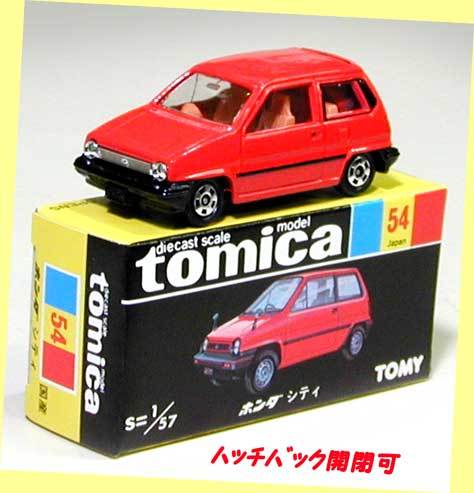 ▲▲現品限★#1982-A54 ホンダシティ 赤色 限定色★トミカ 1982年 シティーカーニバル限定色Ver.★一次流通 新品未使用絶版美品レア拍卖