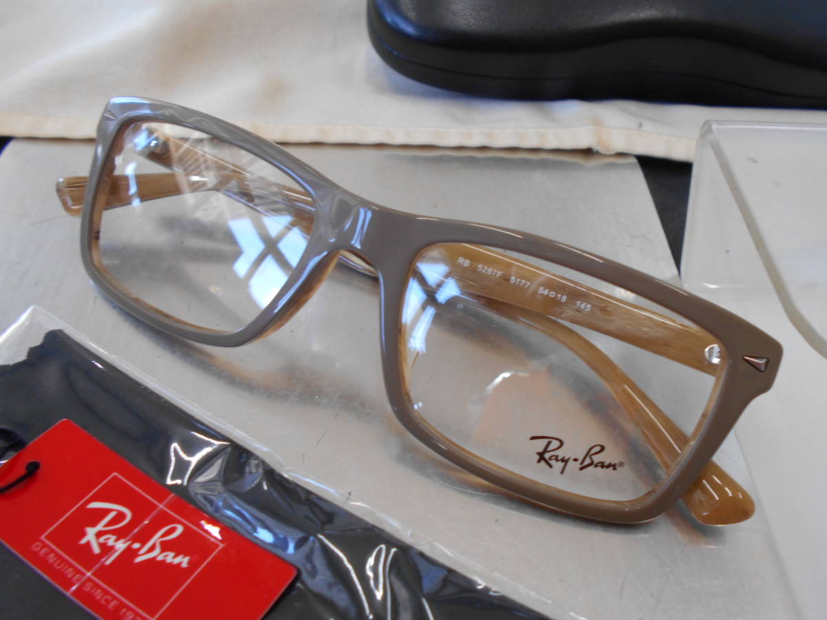 RayBan レイバン お洒落なウェリントン眼鏡フレーム RB5287F-5177 拍卖