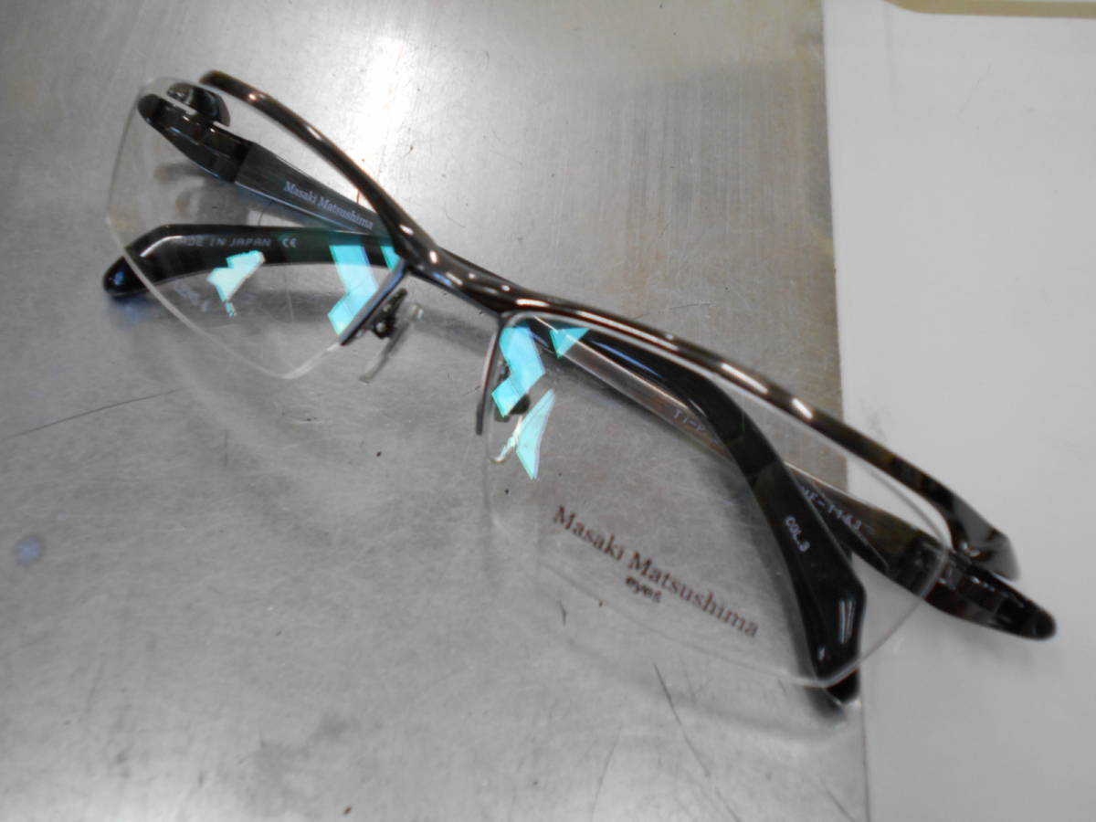 MasakiMatsushima マサキマツシマ 眼鏡フレーム MF1153-3 お洒落拍卖