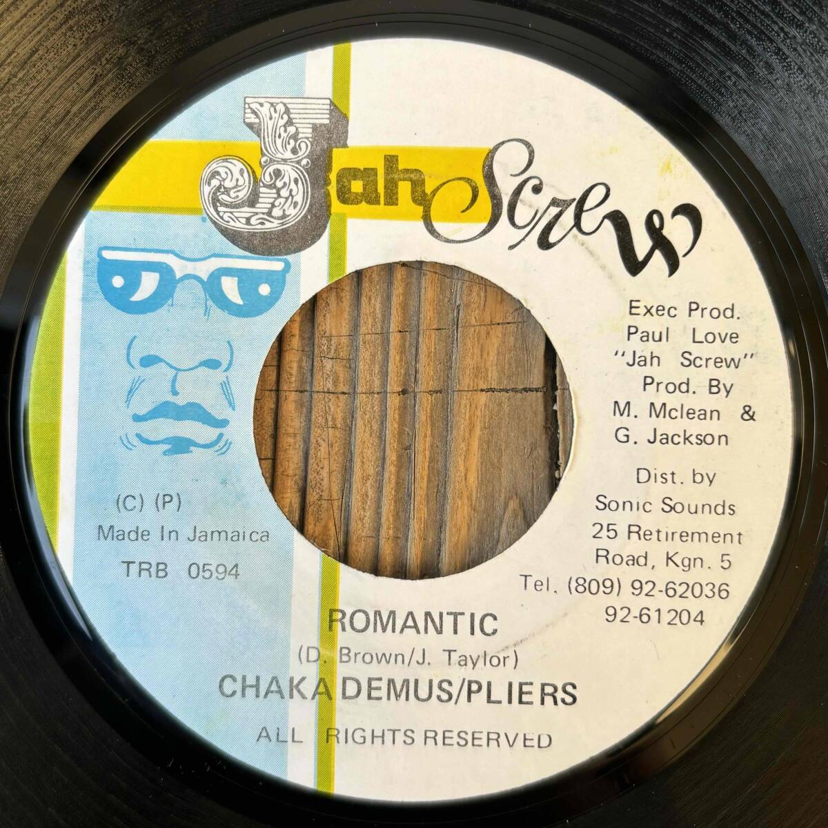 ★1992!鉄板Eric ”Monty” Morris/Say What You're Sayingのnice cover!【Chaka Demus & Pliers - Romantic】7inch Jah Screw JA拍卖