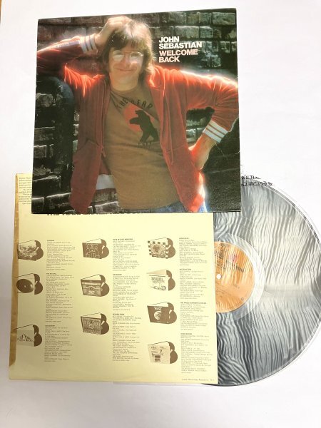 輸入版 LPレコード 1976年 JOHN SABASTIAN WELCOME BACK ジョンセバスチャン ウェルカムバック拍卖