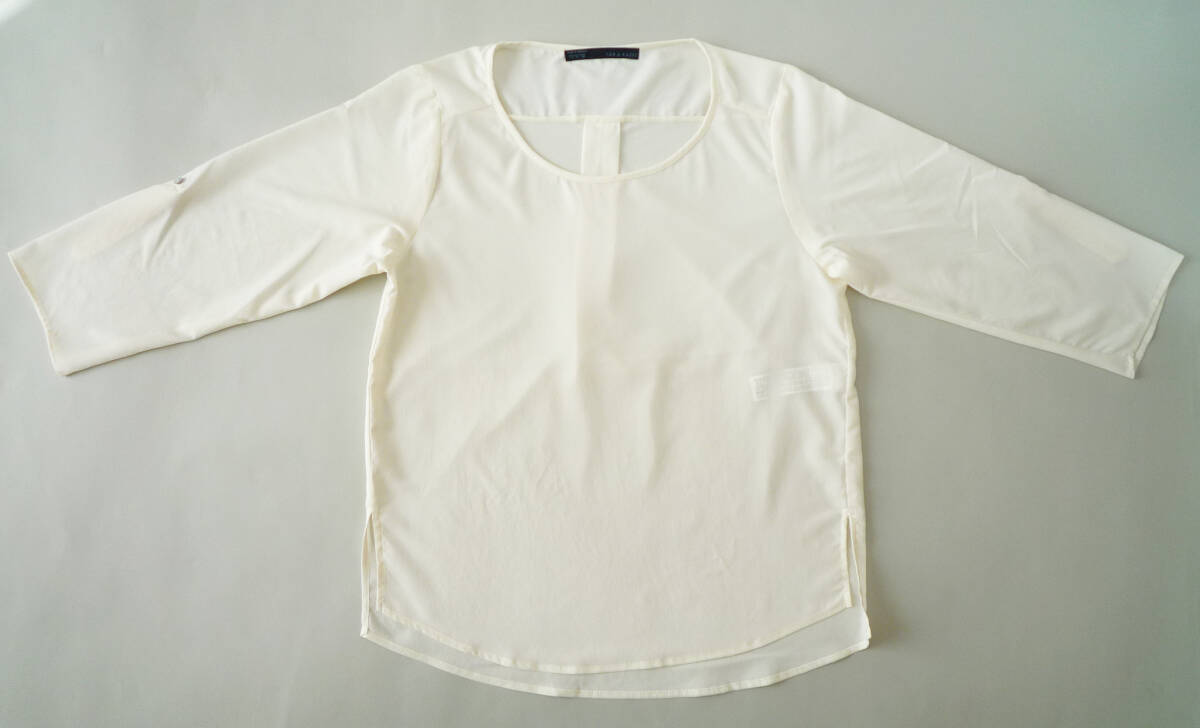 ZARA BASIC ザラ シンプル トップス #S ホワイト 8951拍卖