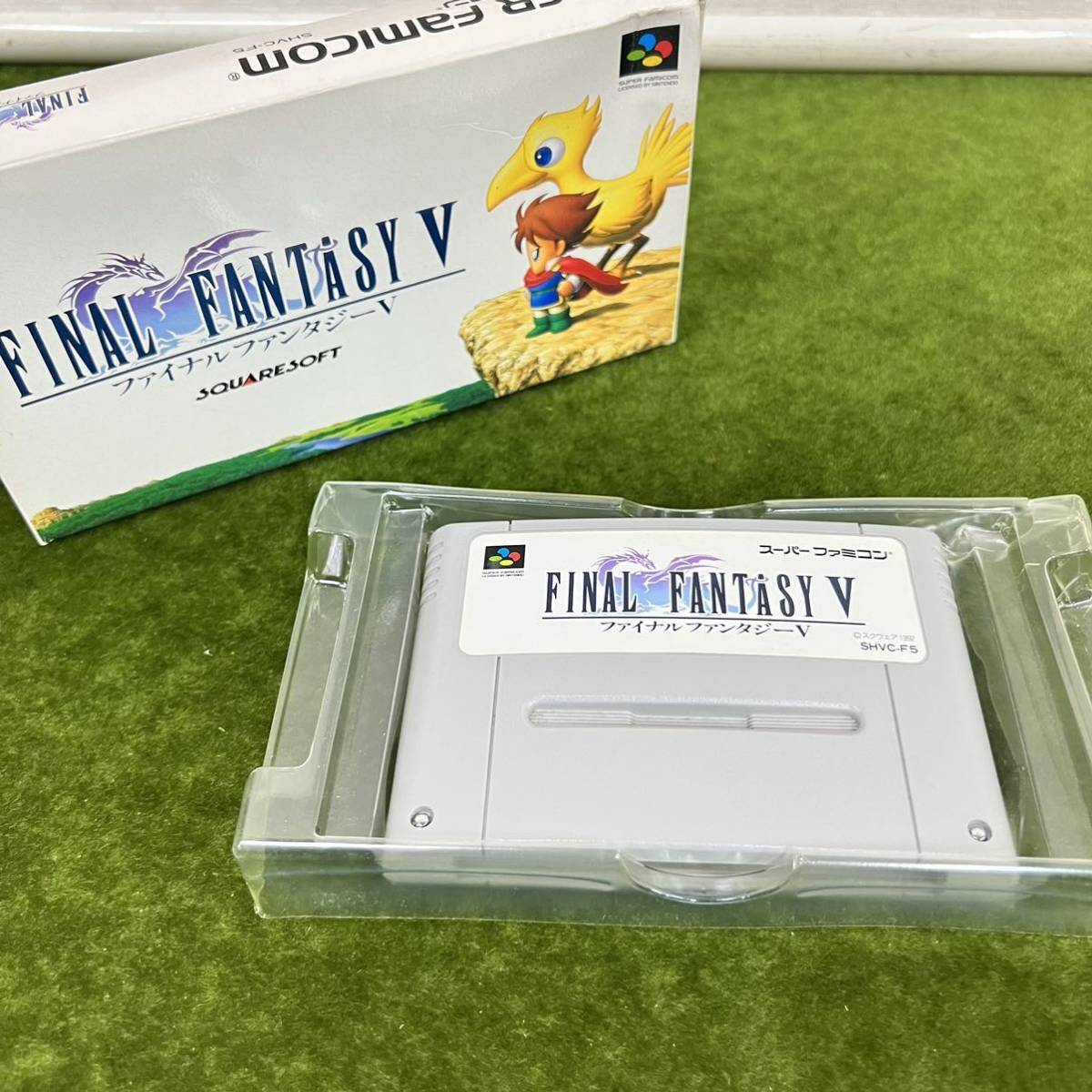 ★☆起動確認済/端子清掃済 スーパーファミコン/スーファミ ソフト ファイナルファンタジーV/箱付き☆★拍卖