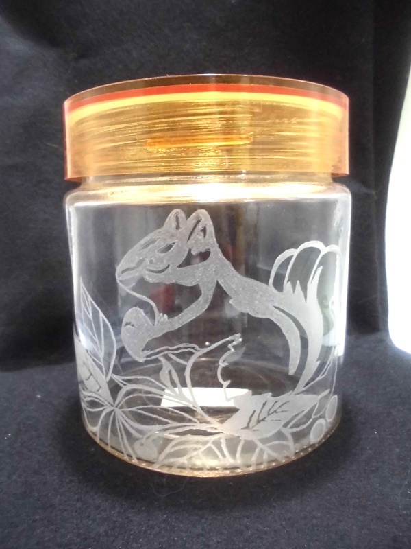 ・グラスリッツェンでリス プラフタガラスポット オレンジ蓋拍卖