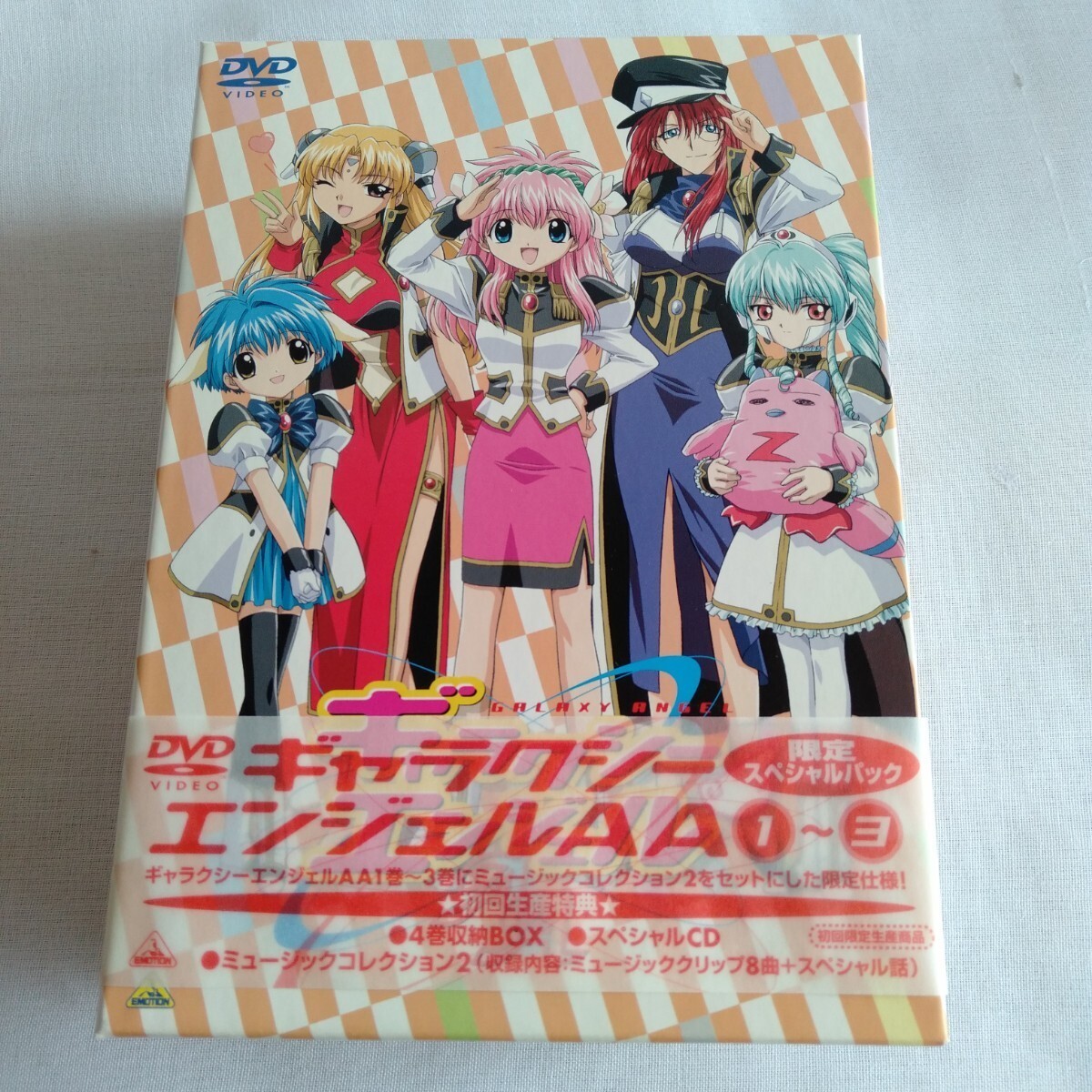 A016 ギャラクシーエンジェルAA 1~3限定スペシャルパック DVD拍卖