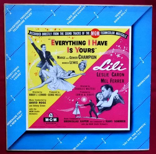 0( =^・_・^)=〇☆米盤オリジナル10”LP★リリー★ブロニスラウ・ケイパー★レスリー・キャロン★Lili★Bronislau Kaper☆拍卖