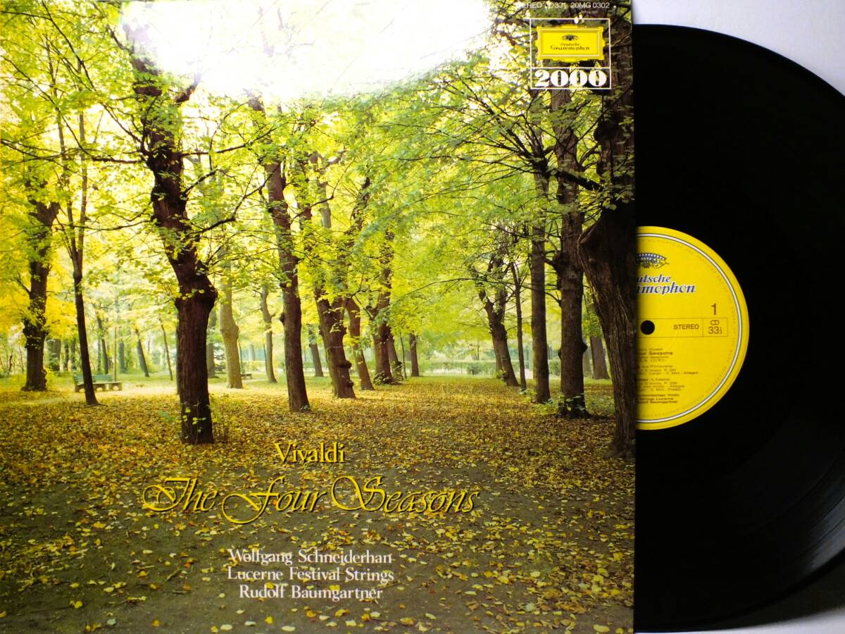 LP 20MG 0302 【ヴァイオリン】ヴォルフガング・シュナイダーハン ヴィヴァルディ 協奏曲集 四季 【8商品以上同梱で送料無料】拍卖