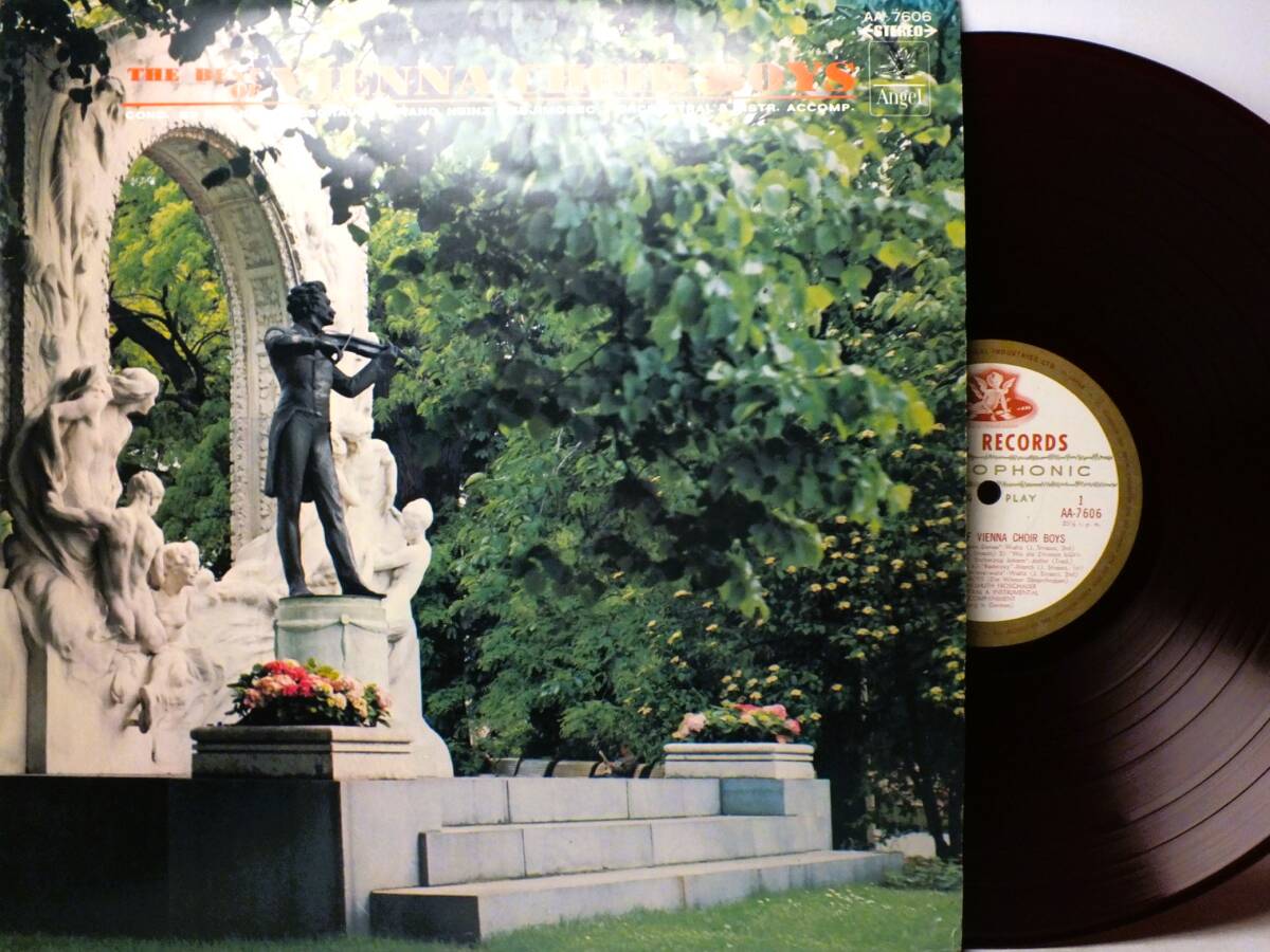 LP AA 7606 赤盤 ウィーン少年合唱団 シュトラウス 美しく青きドナウ 歌い手の愉快なポルカ ラデツキー行進曲 【8商品以上同梱で送料無料】拍卖