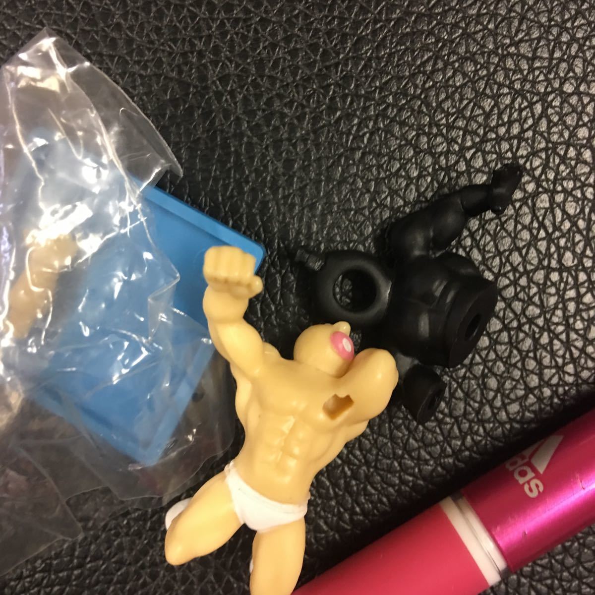 キン肉マン、ミニフィギュア、ミートくんパーツ付き、ブラクホールマン、手拍卖