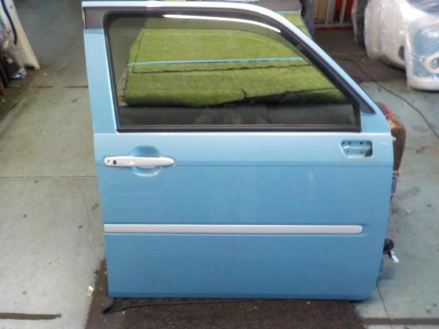 ミラトコット LA550S 右前ドア B84/水色 カラーモール付【個人宅宛発送不可】拍卖