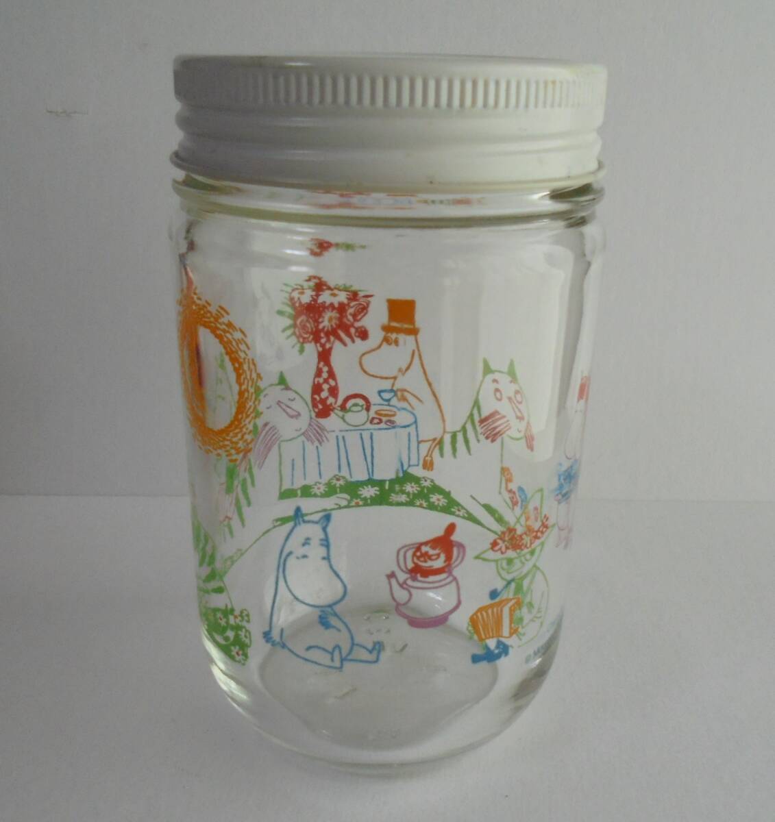 激レア KEWPIE 空き瓶 ムーミン 保存容器 ガラス製 2006年 キューピー拍卖