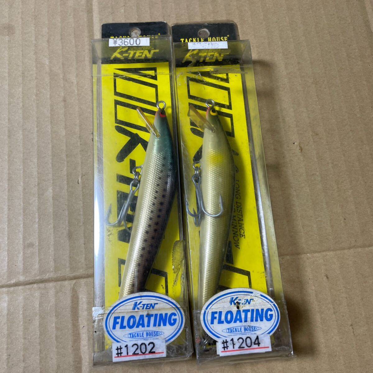 送料無料 箱破損あり タックルハウス K-TEN ソルトウォーター ウッドミノー MKF135 25g 2個 スポット系 アユ系拍卖