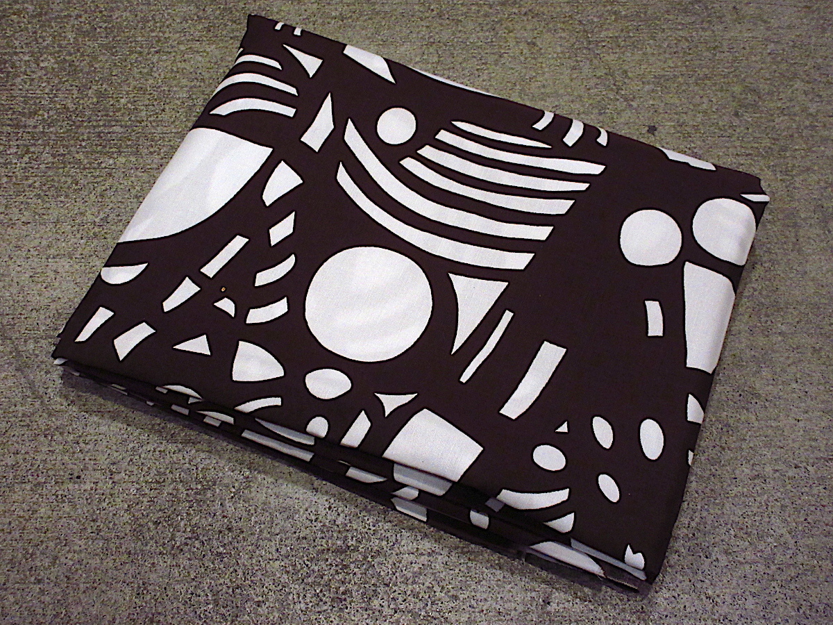 ビンテージ70's●V.H.Y.HAWAIIAN TEXTILES総柄ファブリックsize約175cm ×約111cm●240319c8-fbr 1970s生地布はぎれ拍卖