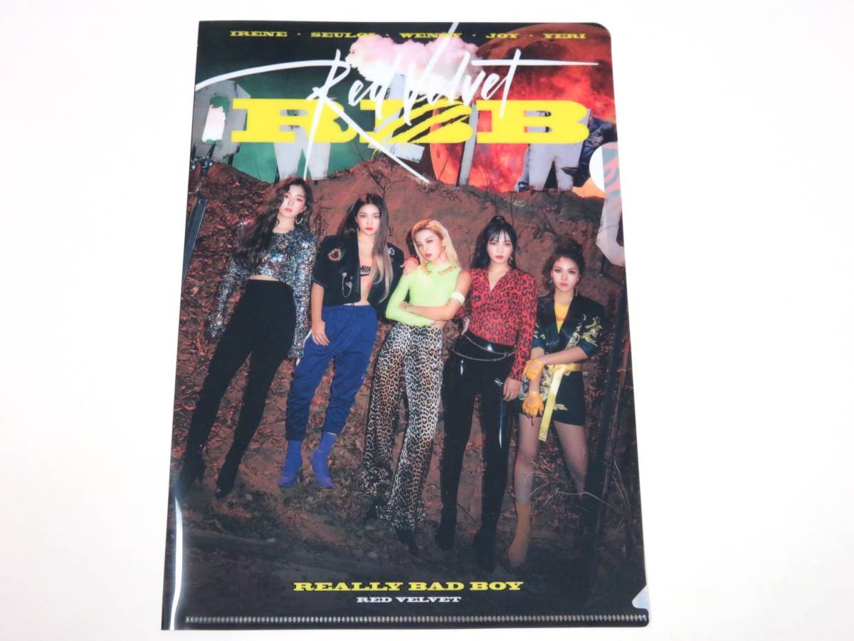 送無) RED VELVET/レッドベルベット★A4 クリアファイル 新品 B拍卖