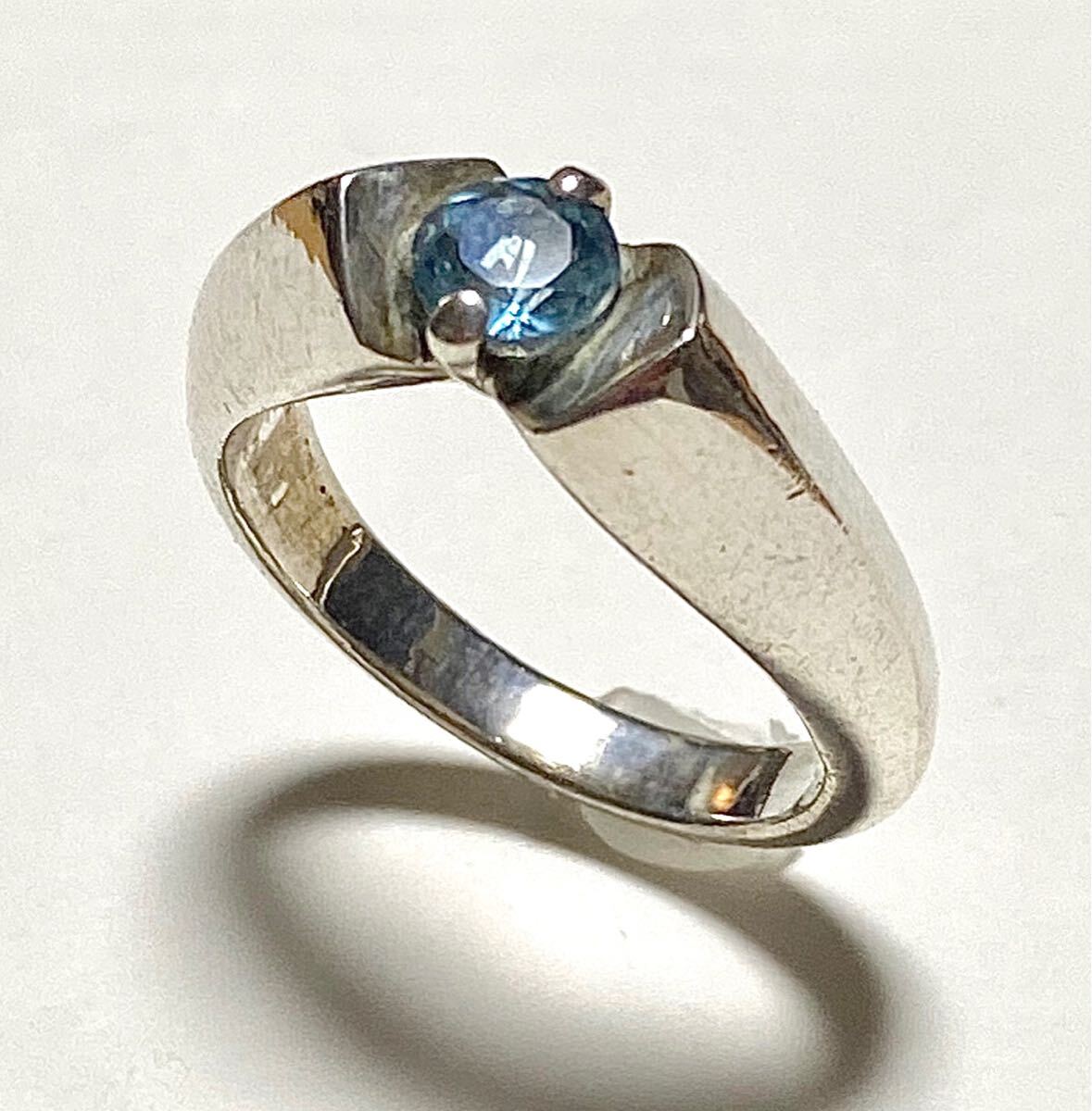 ブルートパーズリング ブルートパーズ シルバー925 指輪 リング カラーストーン 天然石拍卖