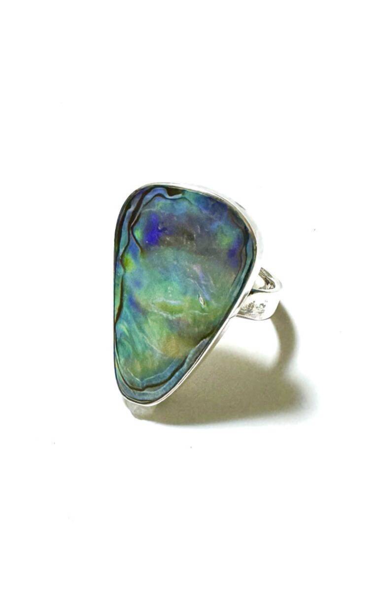 シェルリング アバロンシェル パウアシェル リング 指輪 拍卖