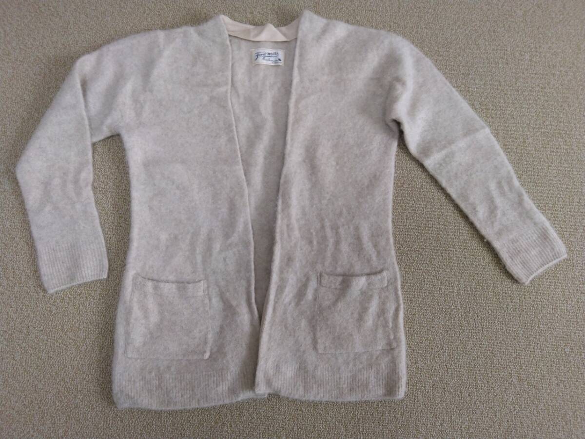アングローバルショップ カーディガン カシミヤ Ford mills ドゥーズィエムクラス拍卖