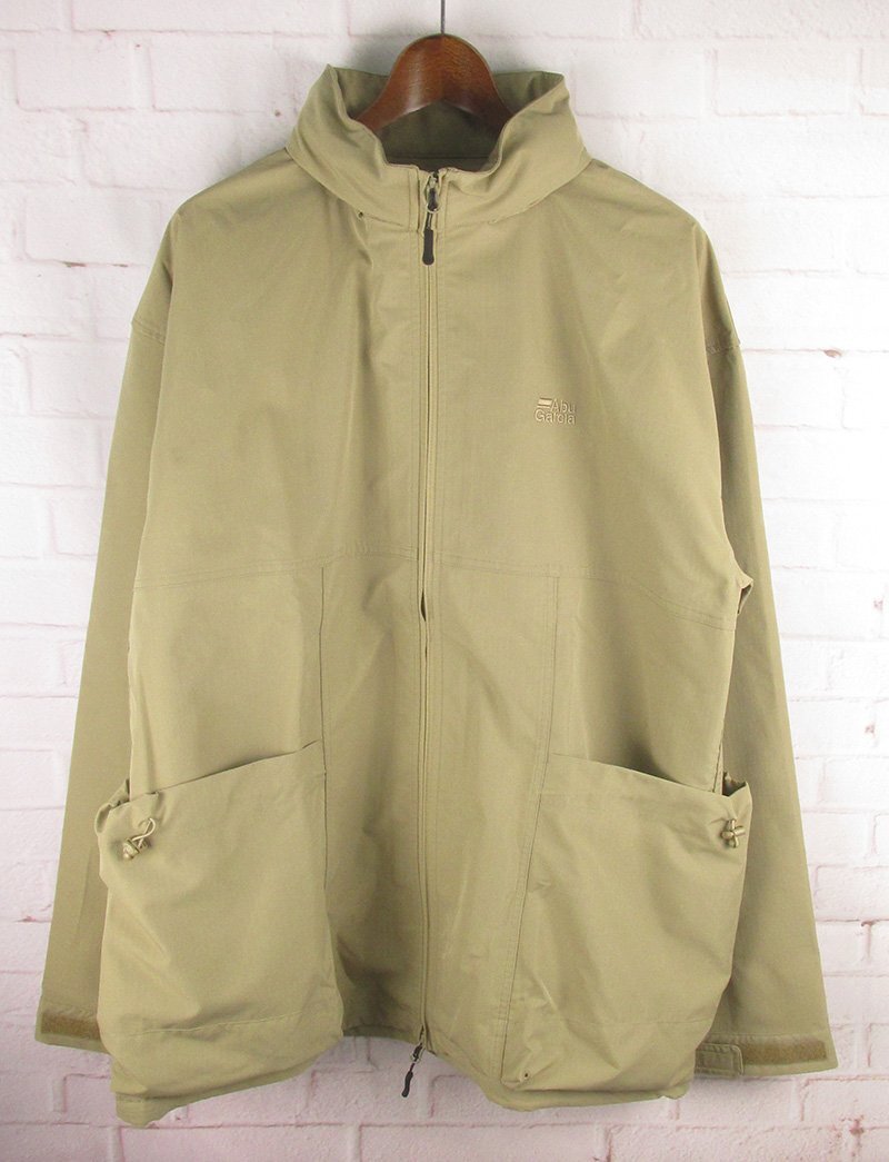 LAJ24481 Abu Garcia アブガルシア ビッグポケット フーディー ジャケット 23SAB-006 L 未使用 ベージュ拍卖