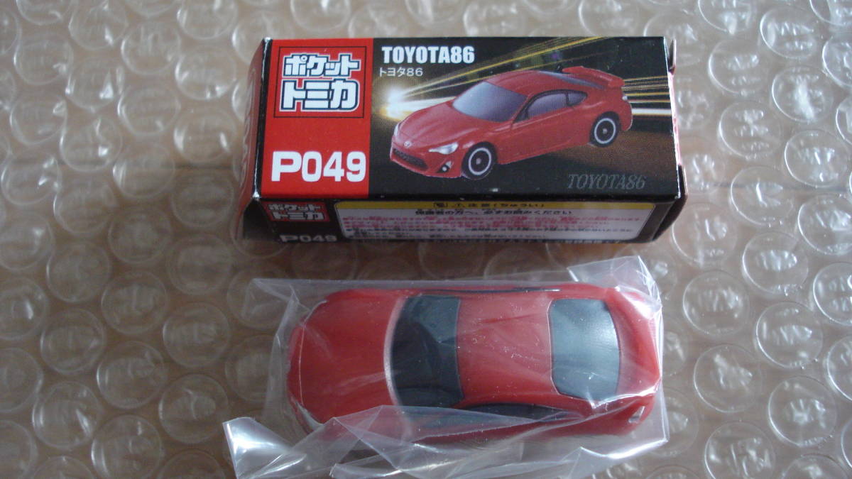 ポケット トミカ P049 トヨタ86 ローソン限定拍卖