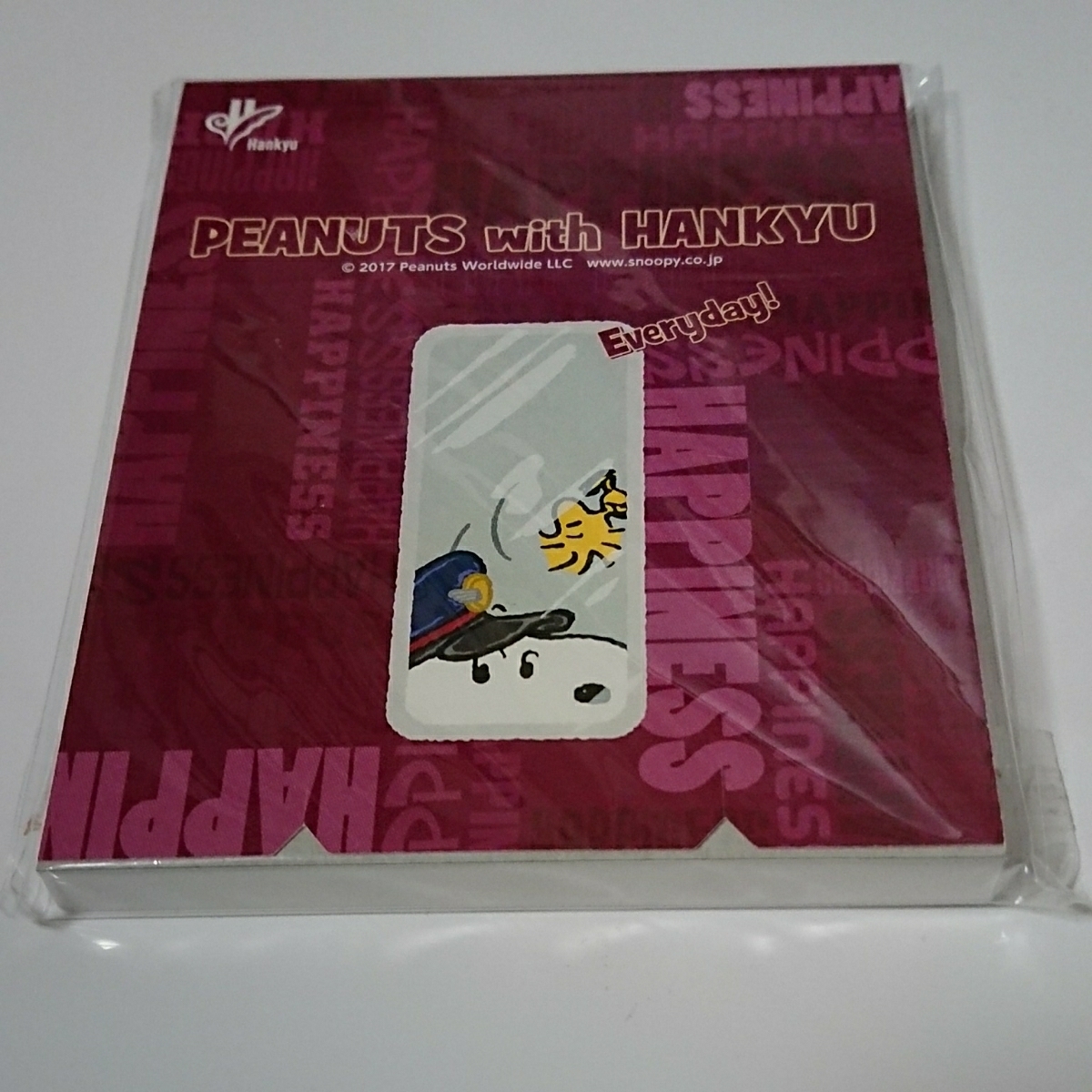 ★限定★スヌーピー★阪急電車とコラボ★メモ帳★阪急電車オリジナルポップアップメモ♪拍卖