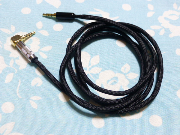 SONY MDR-1A (M2) M1ST MV1 100A 用ケーブル MOGAMI 2944 3.5mm4極 L字 コネクタ ZX2 HA-2 PLENUE S拍卖