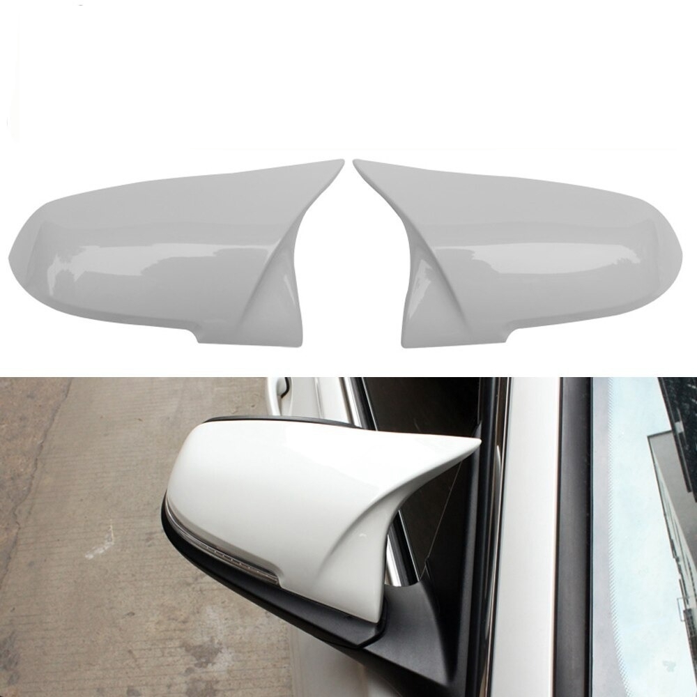 LDL858# BMW F20 F22 F30 F31 F34 F32 F33 F36 E84 X1 M3M4 look ミラー カバー 交換 M タイプ 社外品 白 ホワイト拍卖