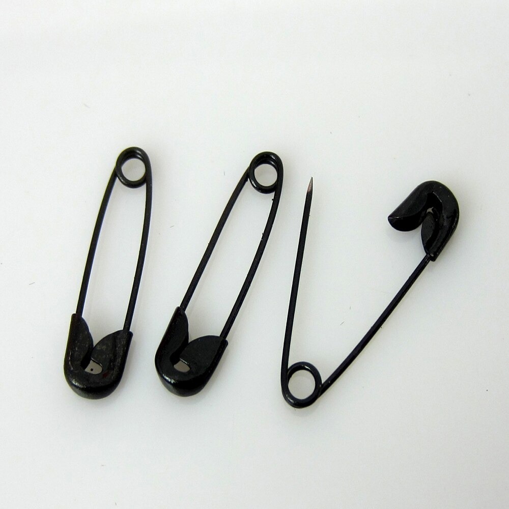 安全ピン 200 個合 縫製ツール タグ ピン クリップ DIY クラフト用品 5mm × 18 mmDJ835拍卖
