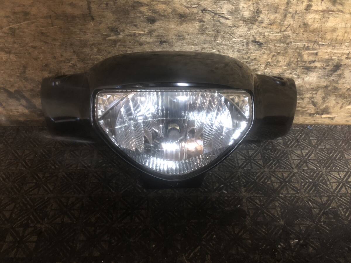 ☆実働車取り外し☆ SUZUKI レッツ5 CA47A ヘッドライト 神戸発 B136-8拍卖