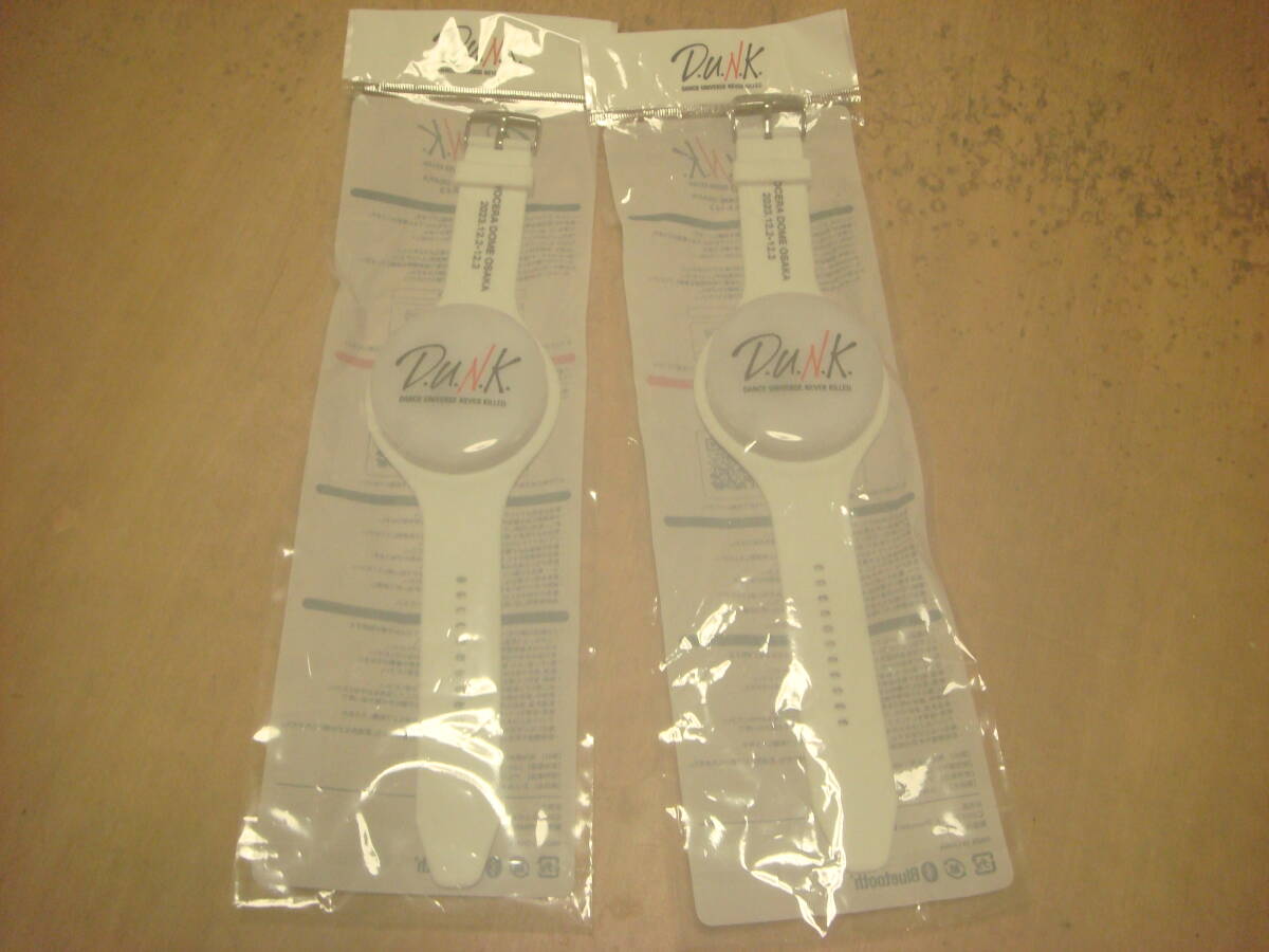 D.u.n.k オフィシャルLEDバンド 2個セット 一回使用 ビーファースト スカイハイ マーゼル拍卖