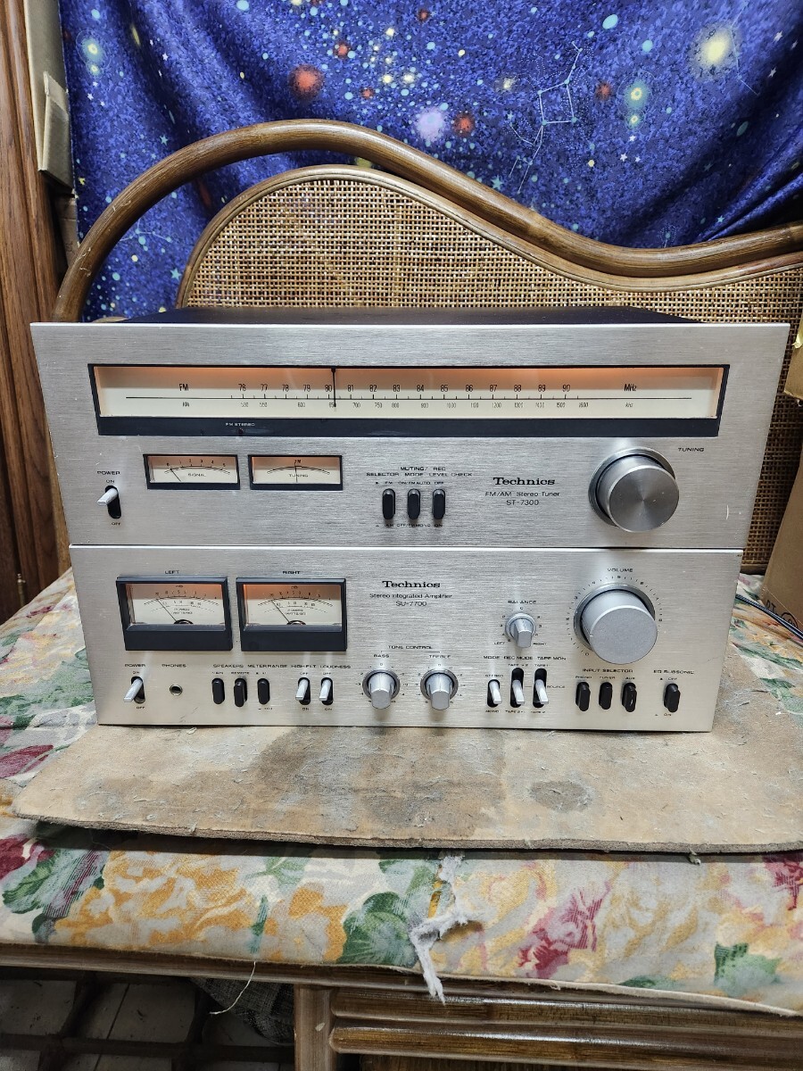 超美品メンテ済テクニクスプリメインアンプSU-7300&チューナーST-7300拍卖