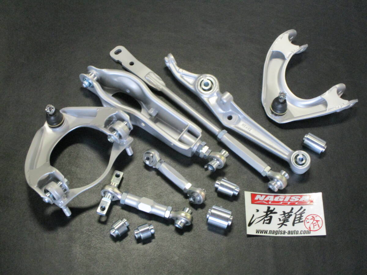 ナギサオート 新製品 シビック EF-3 EF-7 EF-9用 フロントアッパーアームピロブッシュ4個セットです拍卖