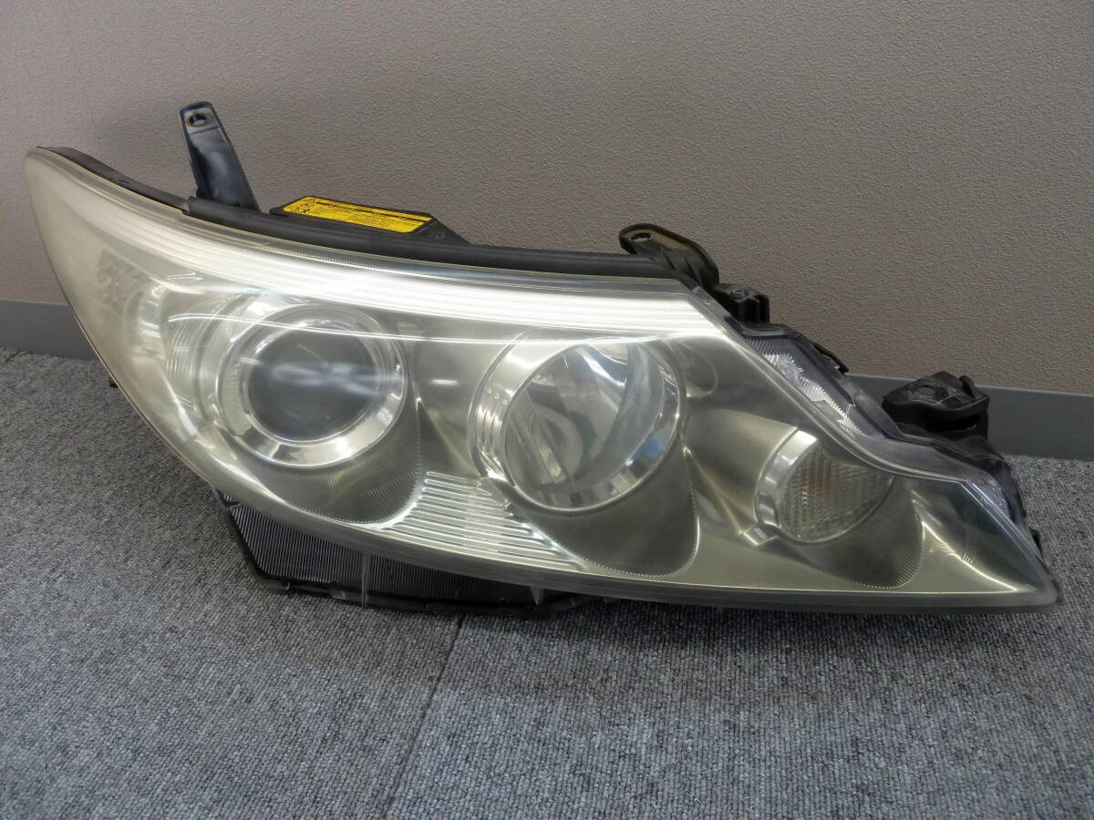 ●●2403-71L ACR50/55 GSR50/55 50系 エスティマ 中期/後期 純正 AFS無 HID 右 ヘッドライト インナーメッキ系 KOITO 28-217 HID点灯OK!拍卖