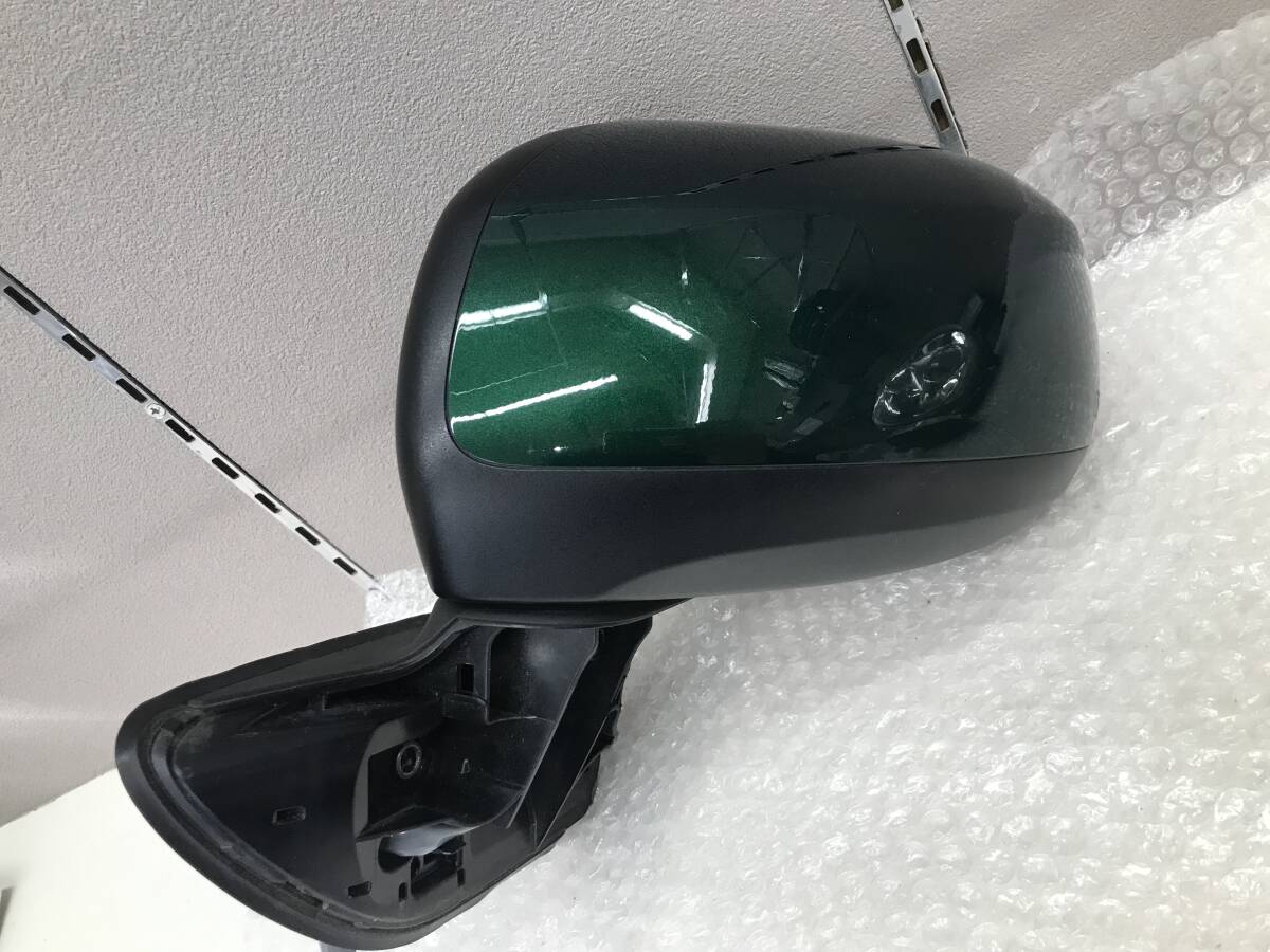 □□2404-W4 ダイハツ 純正 LA250S LA260S キャスト ドアミラー 左 助手席側 7ピン G58 ダークエメラルドマイカ 87940-B2M60-02拍卖