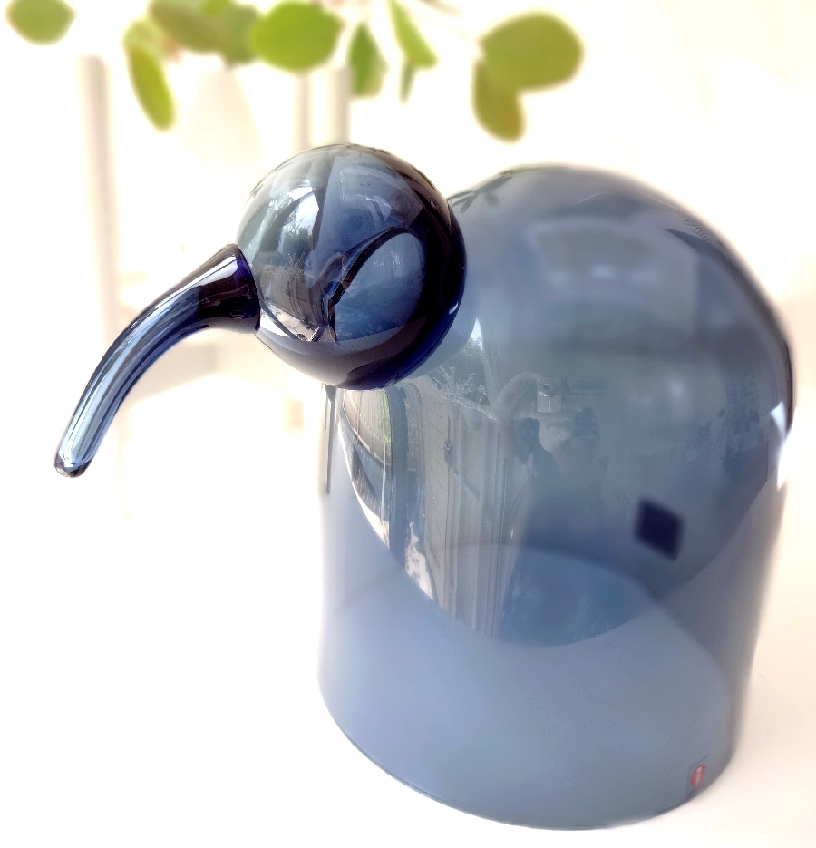 希少◆フィンランド製 iittala Birds Anna Toikka イッタラ バード アンナ ガラスドーム オブジェ オイバ トイッカ レイン 鳥 新品 廃盤!拍卖