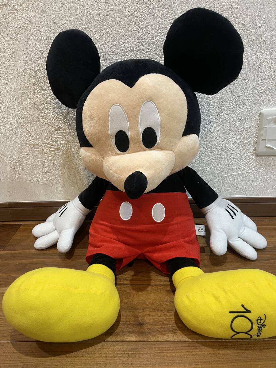 ディズニー ミッキー ディズニー100周年 超超BIGぬいぐるみ Disney拍卖