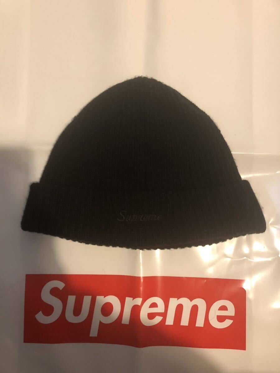 Supreme シュプリーム Loose Gauge Beanie ニット帽 ビーニー ルーズ 帽子 BLACK ブラック 黒拍卖
