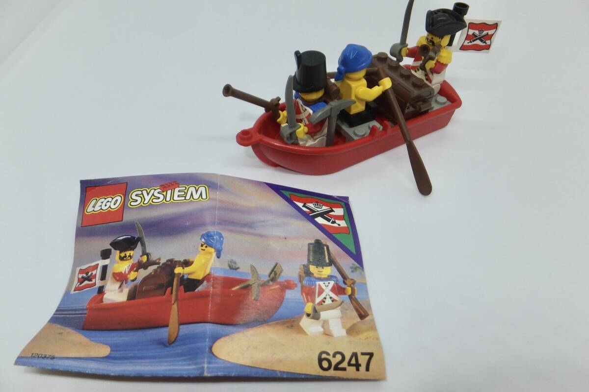 LEGO 6247 宝をつんだボート Bounty Boat 南海の勇者 お城シリーズ オールドレゴ 取説有り拍卖
